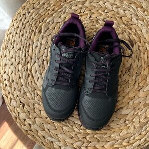 Timberland Composite Steel Toe Shoes Women's Sneakers with black wPurple Accents